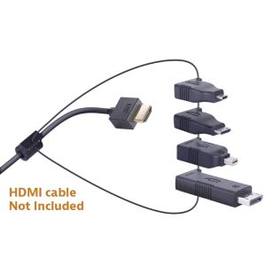 Liberty DL-AR2 Universal HDMI Adapter Ring Complete Assembly (4 Adapters)